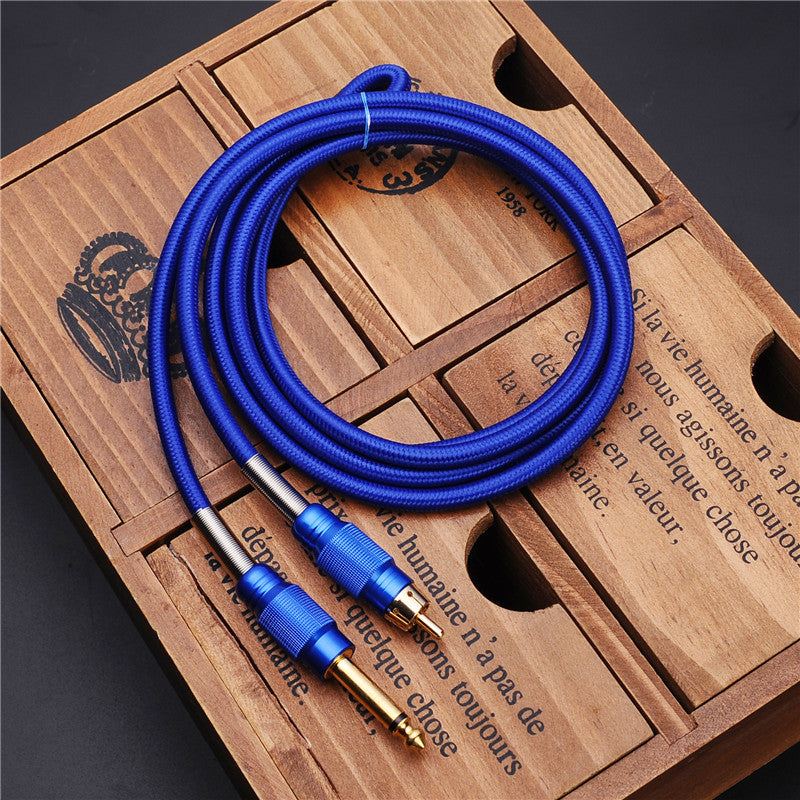 Tattoo RCA Cord, Straight 6 Ft