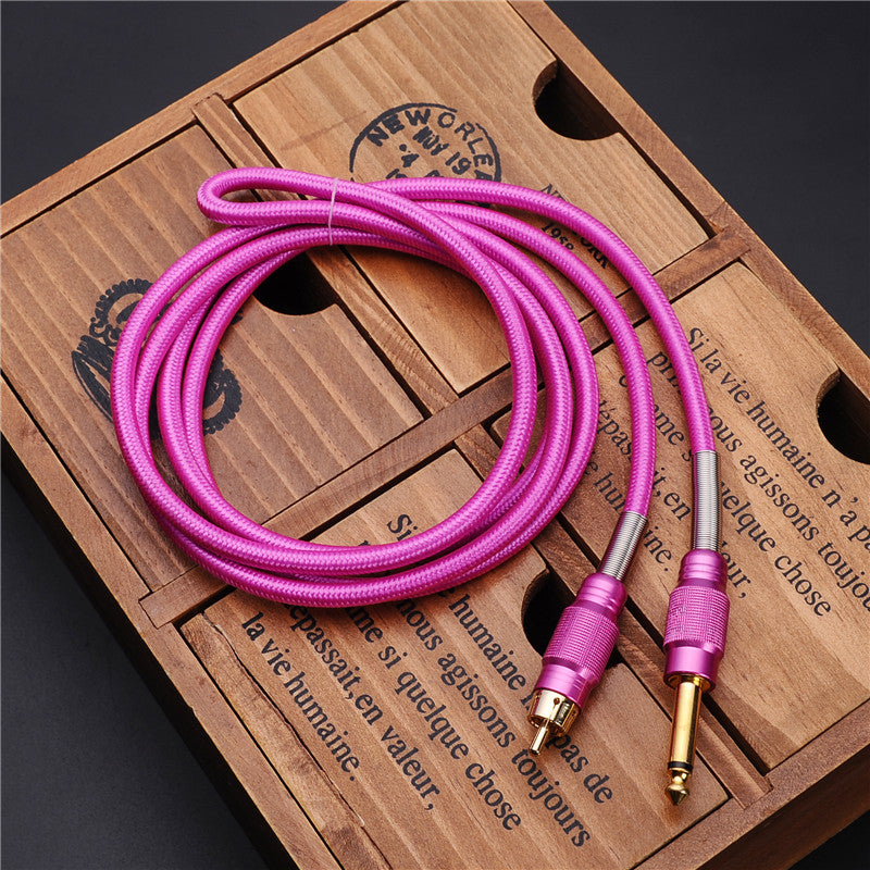 Tattoo RCA Cord, Straight 6 Ft