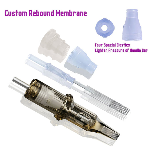 ROKYO Pro Tattoo Needle Cartridges - Curved Magnum