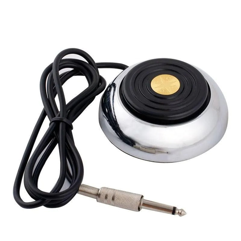 360° Touch Aluminum Alloy Tattoo Foot Pedal Switch