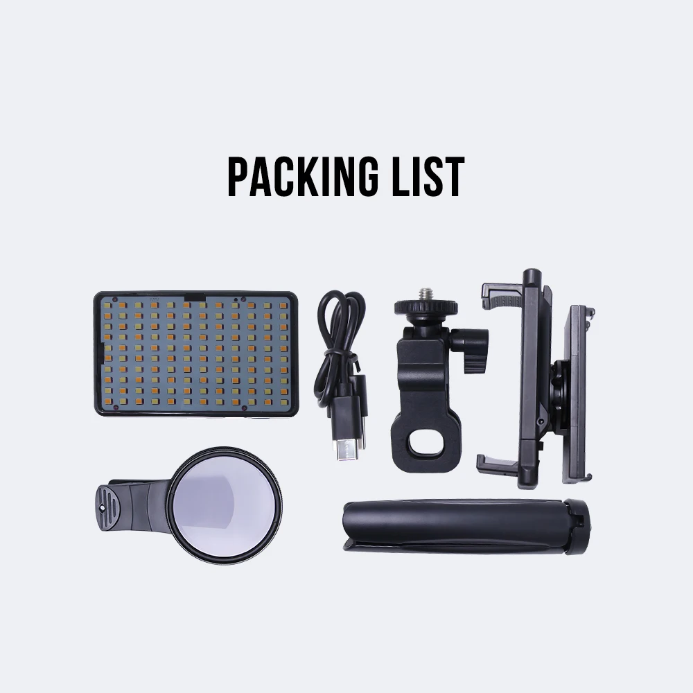 Mobile Photo Assistance Anti Reflective Set, Professional Tattoo Photography Tool, Reduce Reflected Light - 3.0 Lite 120 Led Beads