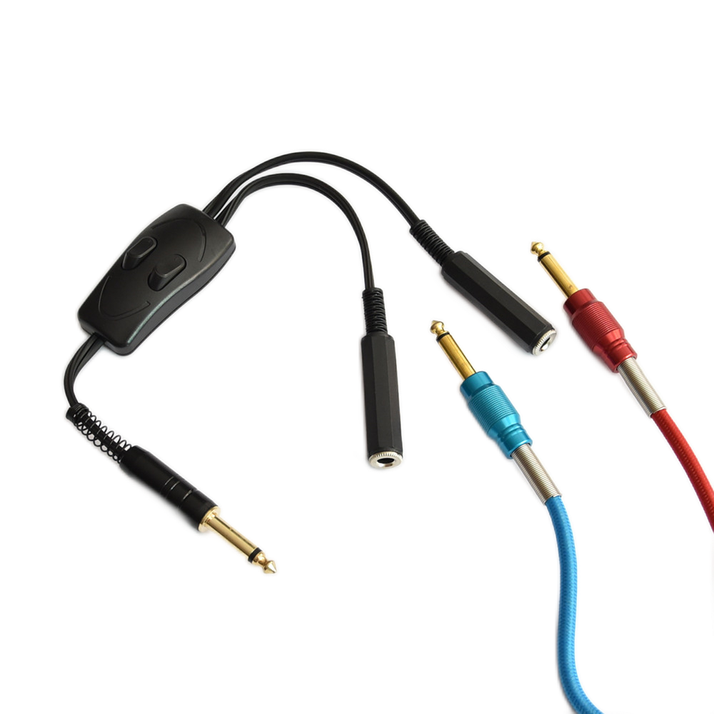 Black Tattoo Dual Interface Adapter Conversion Cable
