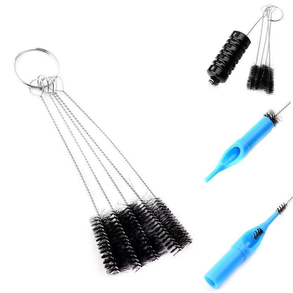 One Set Tattoo Machine Gun Tube Tip Cleaning Brush Brushes Supply