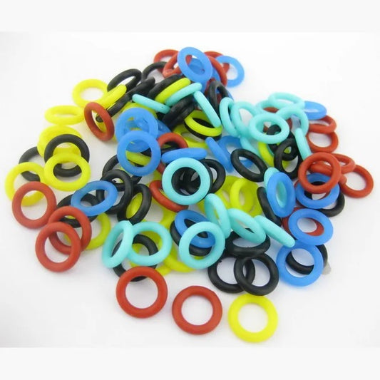 100PCS Silicone Tattoo O-rings
