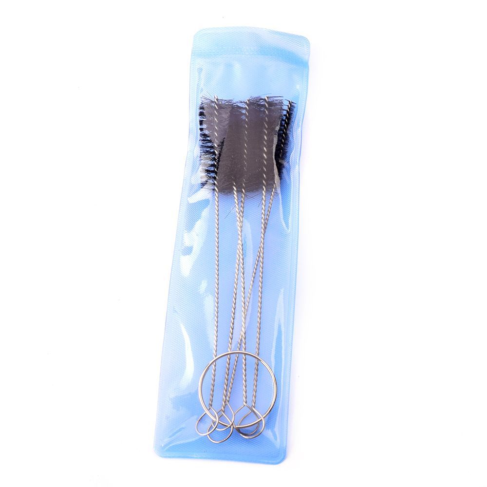 One Set Tattoo Machine Gun Tube Tip Cleaning Brush Brushes Supply