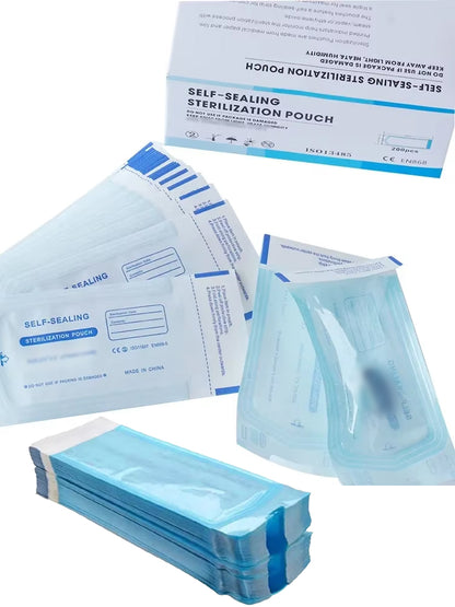 200pcs Manicure Sterilization Bags
