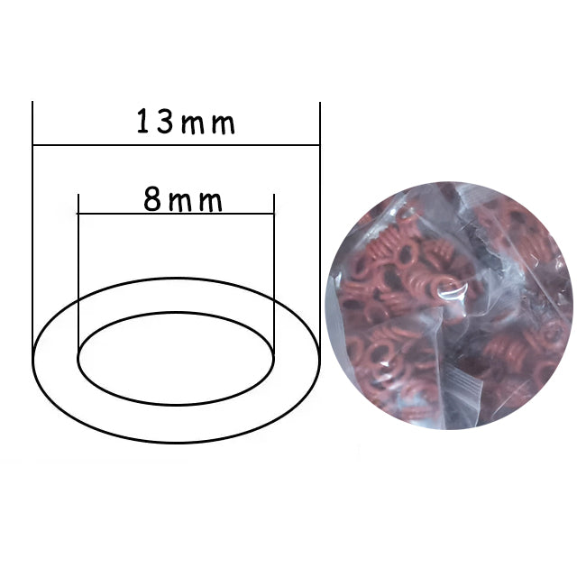 100PCS Silicone Tattoo O-rings