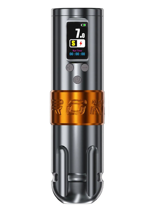 ROKYO X1 Wireless Tattoo Pen Machine - Featuring 1600mAh Battery & Brushless Motor