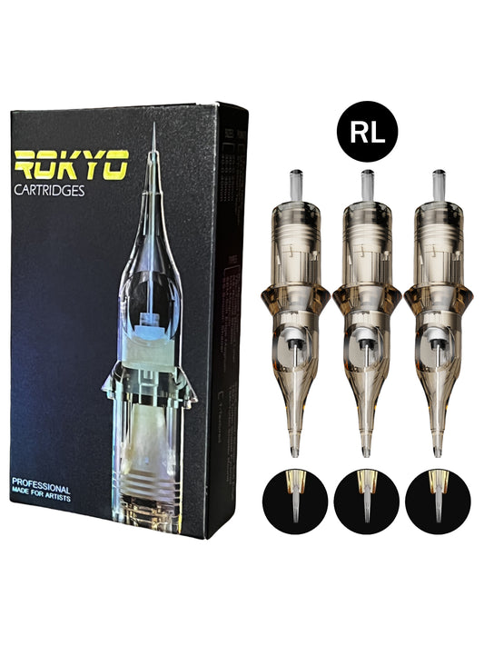 ROKYO Pro Tattoo Needle Cartridges - Round Liner