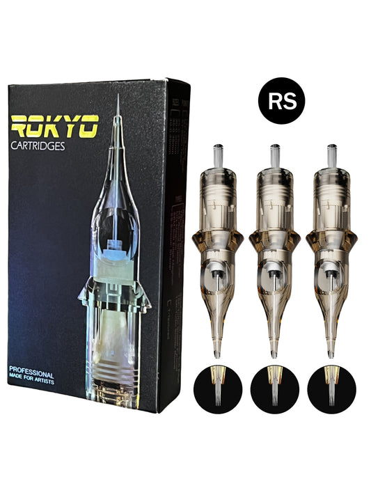 ROKYO Pro Tattoo Needle Cartridges - Round Shader