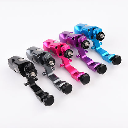 One Adjustable Stroke Direct Swiss Coreless Motor Rotary Tattoo Machine Gun With Free RCA Cord