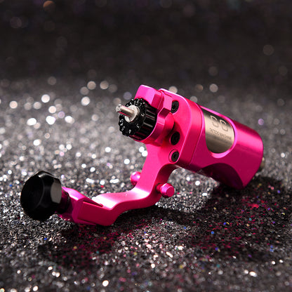 One Adjustable Stroke Direct Swiss Coreless Motor Rotary Tattoo Machine Gun With Free RCA Cord