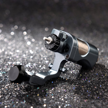 One Adjustable Stroke Direct Swiss Coreless Motor Rotary Tattoo Machine Gun With Free RCA Cord