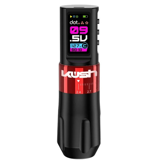 Tattoo Pen Machine 7 Adjustable Stroke 2.4-4.2mm with 2000mAh Rechargeable Battery