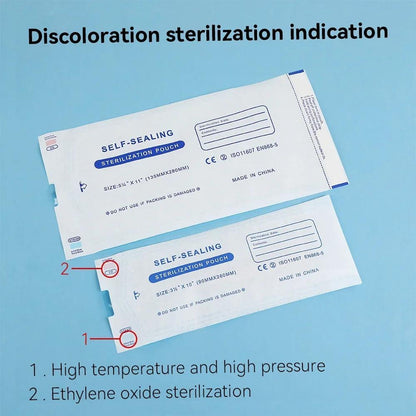 200pcs Manicure Sterilization Bags