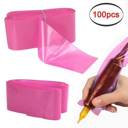 100PCS Tattoo Disposable Covers Bags Sleeves