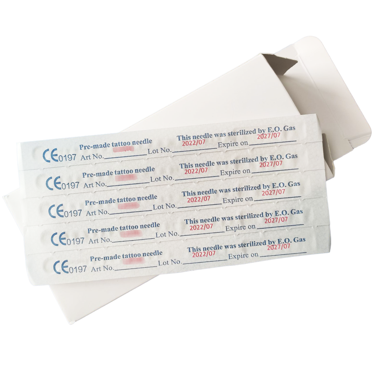 50PCS/Box Pre-made sterilized Permanent Tattoo Needles