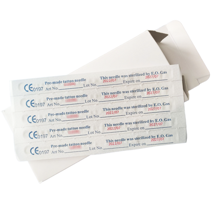 50PCS/Box Pre-made sterilized Permanent Tattoo Needles