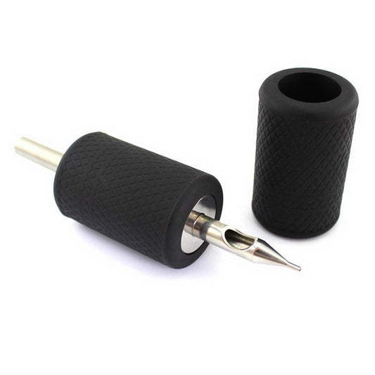 Silicone Rubber Tattoo Grip Cover - Fit on 22/25mm Grips