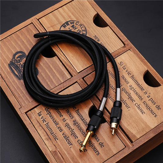 Tattoo RCA Cord, Straight 6 Ft