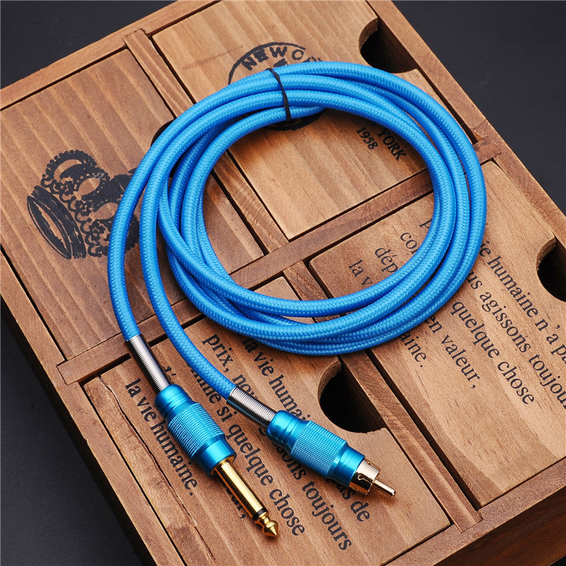 Tattoo RCA Cord, Straight 6 Ft