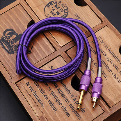Tattoo RCA Cord, Straight 6 Ft