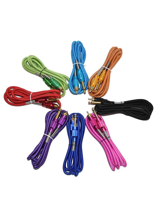 Tattoo RCA Cord, Straight 6 Ft