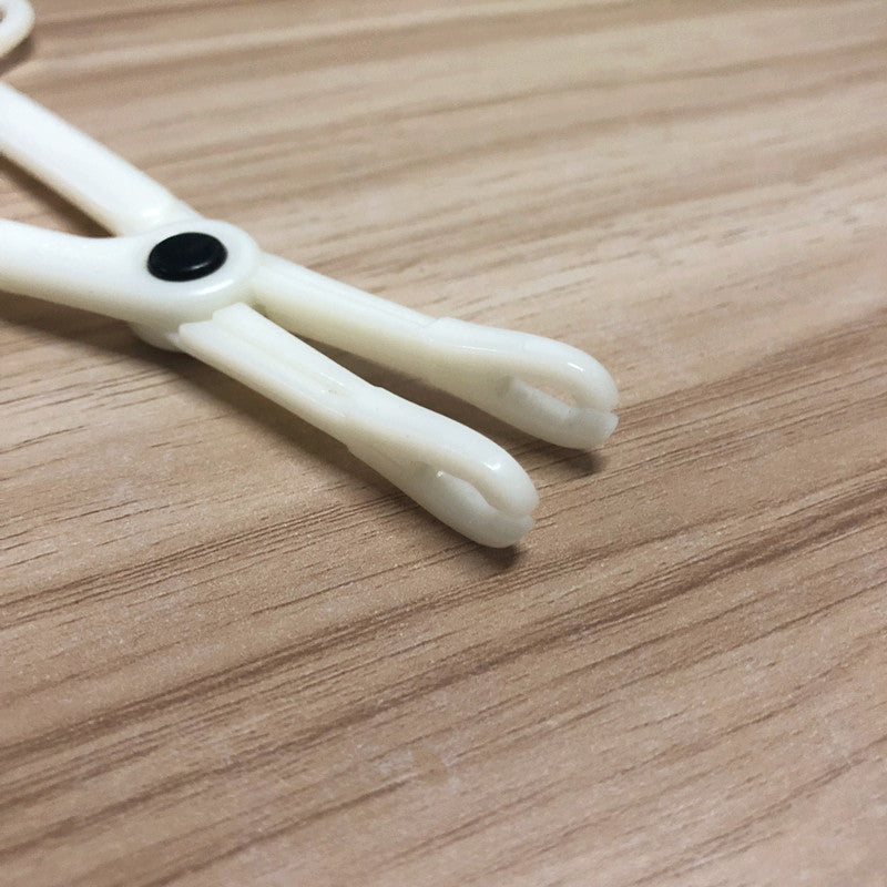 Disposable Body Piercing Plier Plastic Clamp