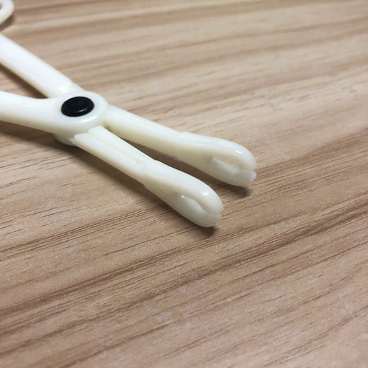 Disposable Body Piercing Plier Plastic Clamp