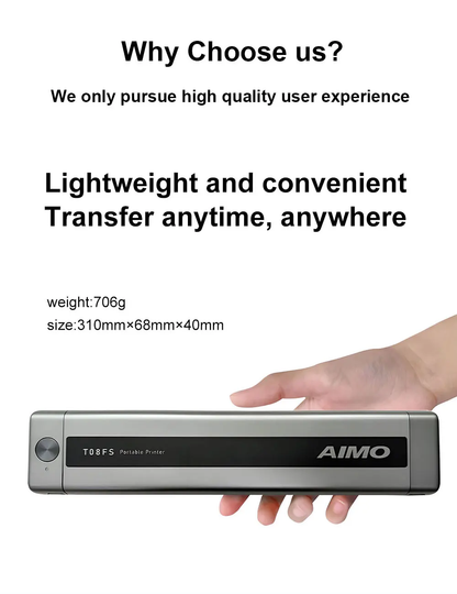 AIMO Portable Wireless Tattoo Transfer Stencil Printer