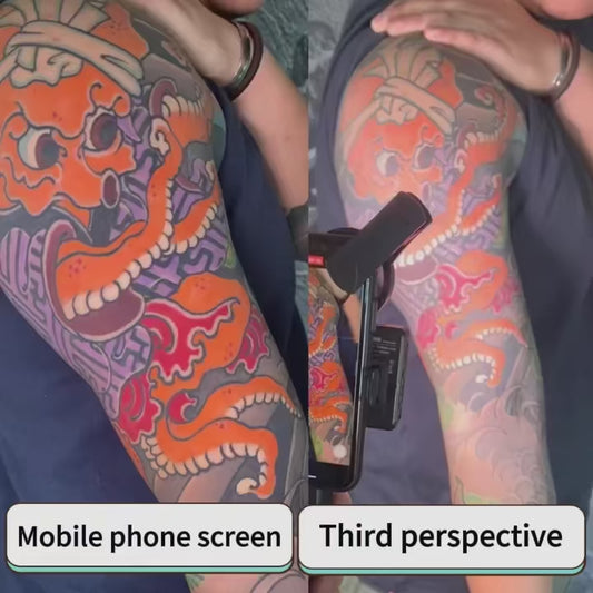 Mobile Photo Assistance Anti Reflective Set, Professional Tattoo Photography Tool, Reduce Reflected Light - 3.0 Lite 120 Led Beads